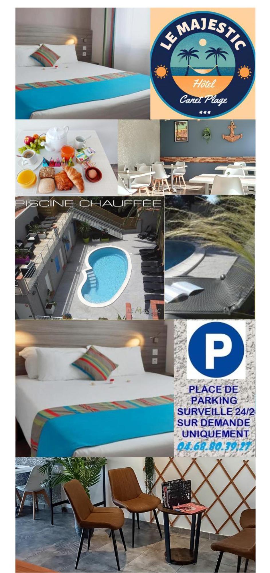 Hotel Le Majestic Canet Plage Exteriér fotografie